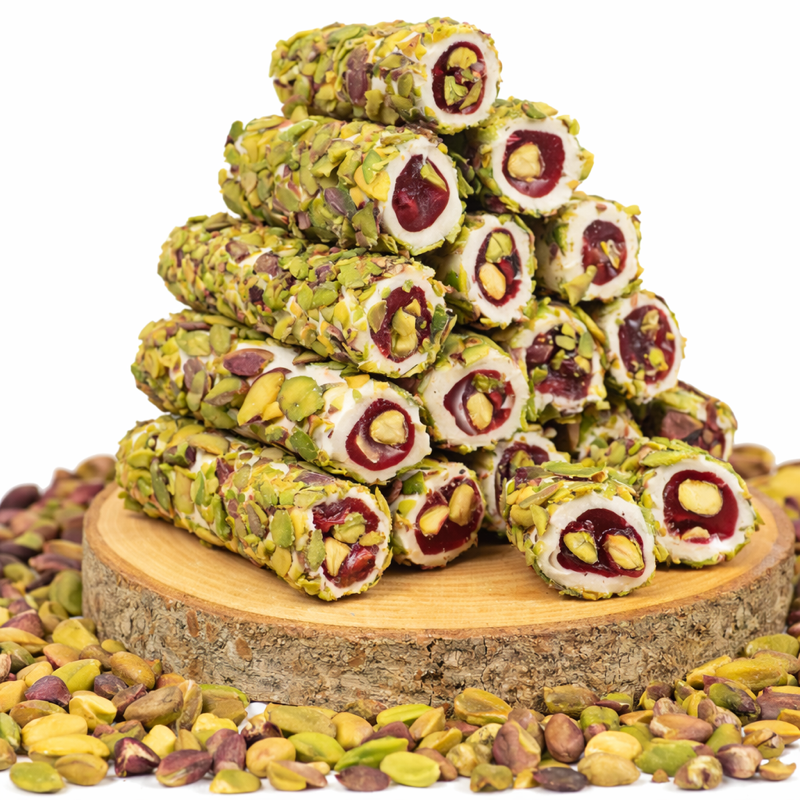 Double Color Wrapped Finger Delight With Fine Peanut