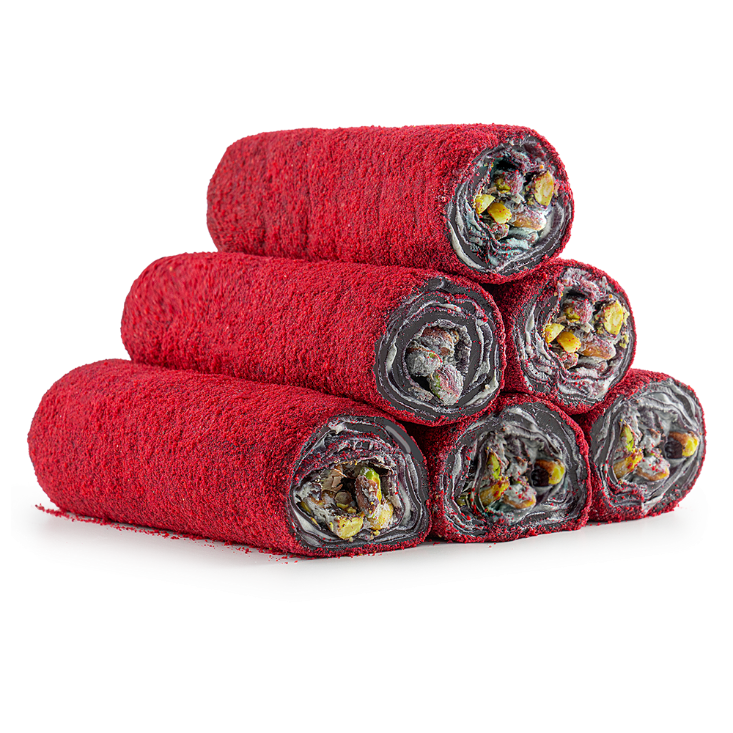 Detox Blackberry Filled Roll Purple Zambak Roll