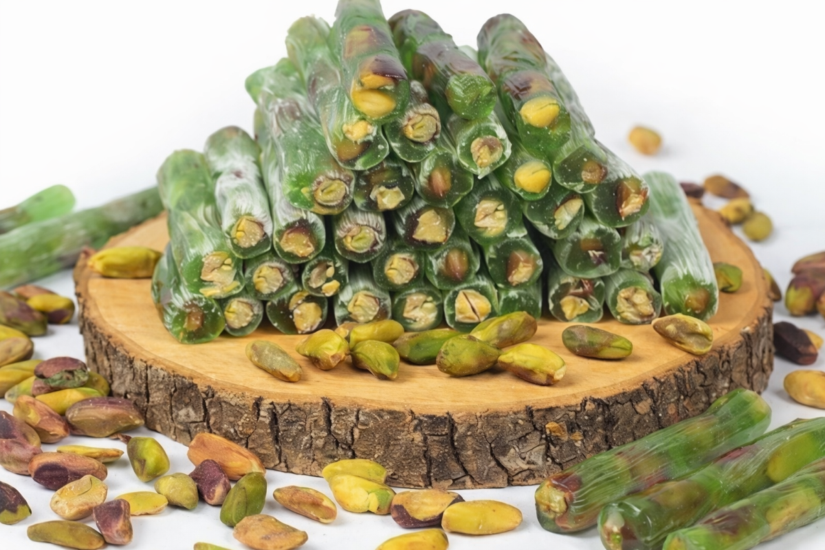 Turkish Delight With Kiwi And Pistachio