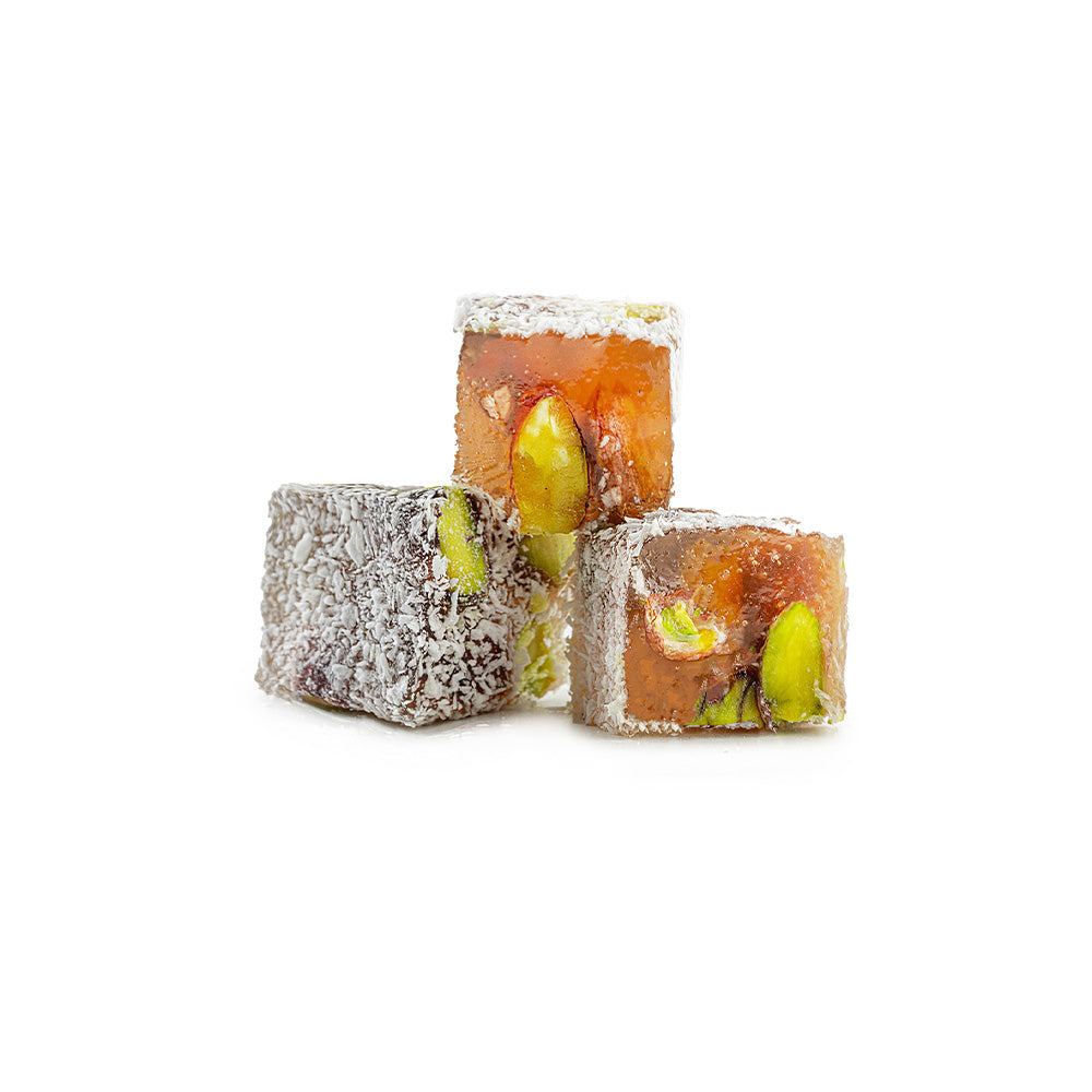 Coconut Coated Honey Flavored Pistachio Delight Double