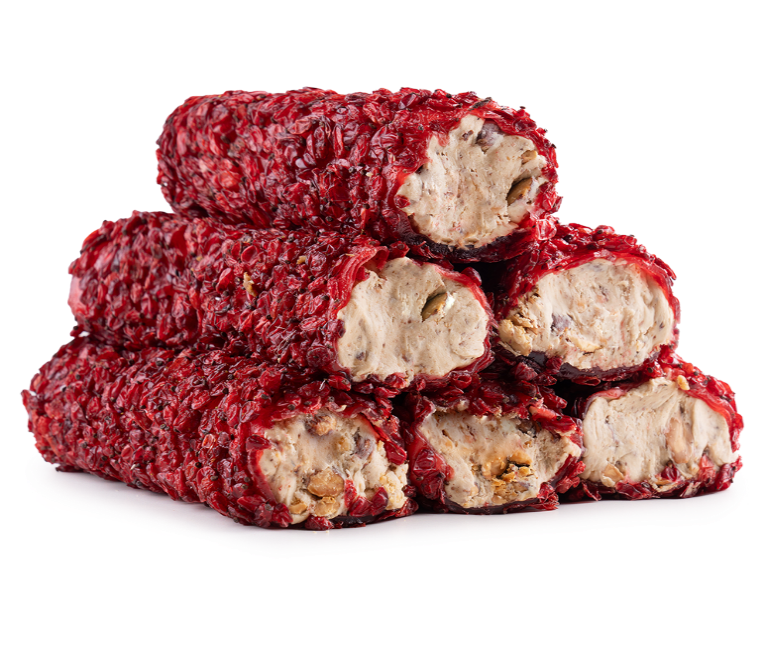 Luxury Rose Leaf Cream And Almond Roll