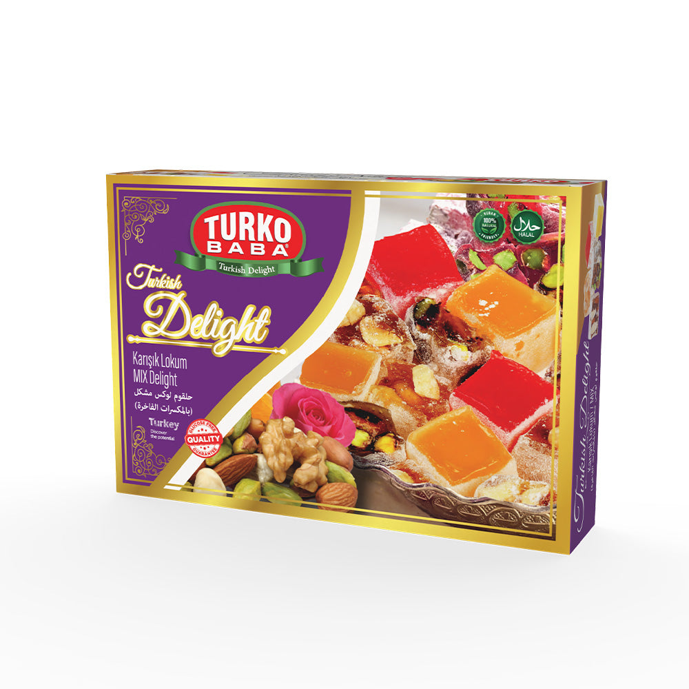Turkish Delight Rose Flavored Turki̇sh Deli̇ght Box 155 Gr