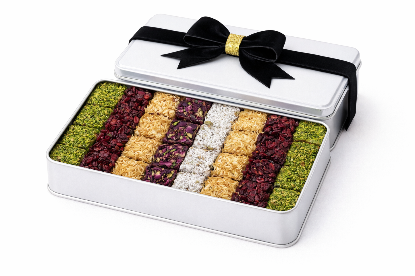 Signature Ramadan Gift White with Gold Bow