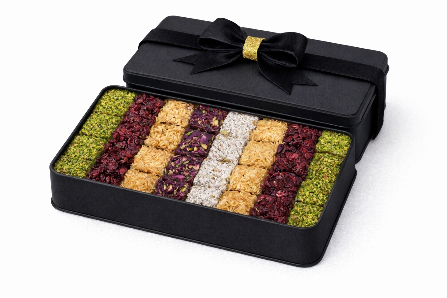 Signature Ramadan Gift Black with Gold Bow