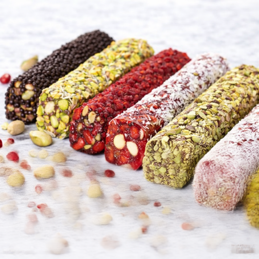 Turkish Delight Mixed Nuts Luxury Delight Cutting Wick Box 400 Gr