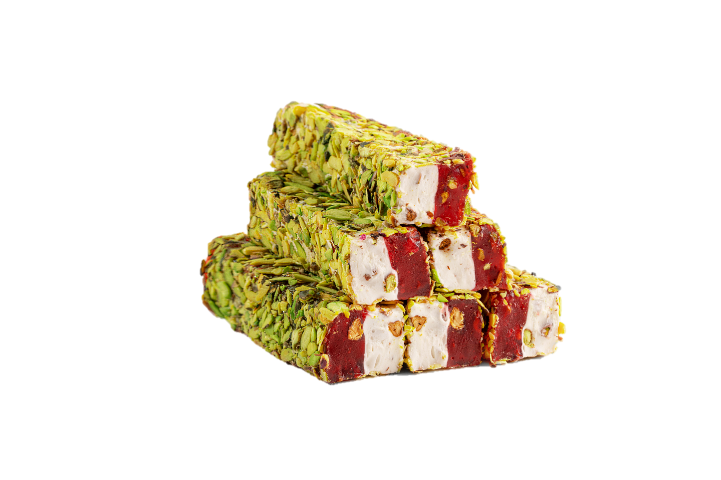 Cut Wick - Premium - With Net Pistachio, Milk, Pomegranate And Pistachio