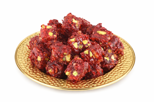 Wild Grape Coated Pomegranate Flavored Pistachio Delight Double