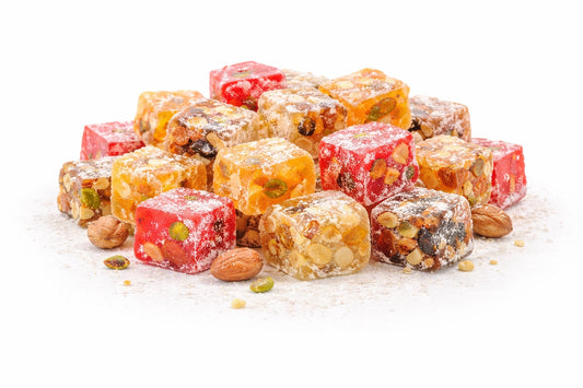 Turkish Delight Rose Flavored Turki̇sh Deli̇ght Box 155 Gr