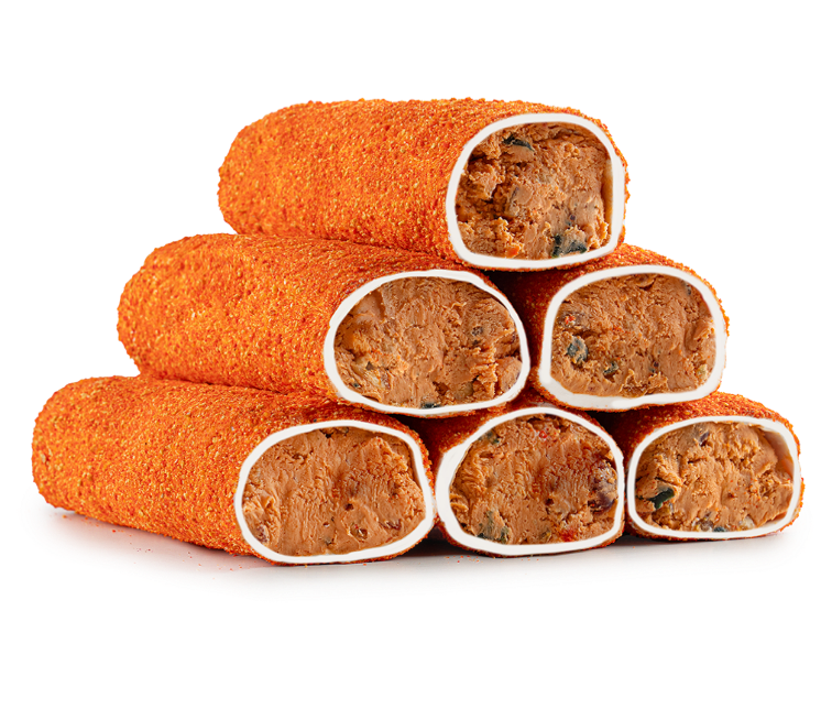 Wrapped - Orange With Fruit Pieces