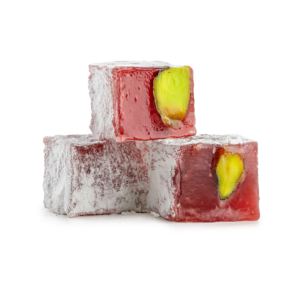 Pomegranate And Pistachio Double