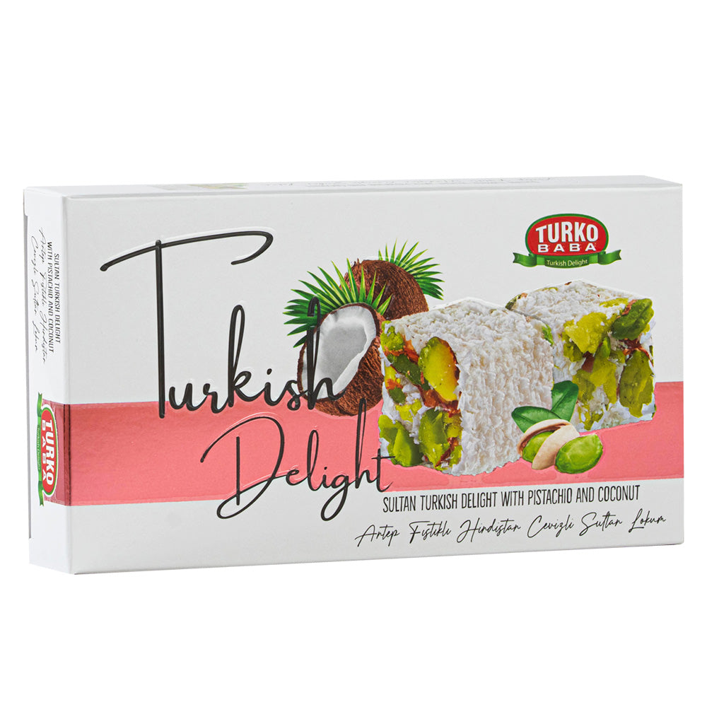 Turkish Delight Pistachio Sultan Turkish Delight Box 155 Gr
