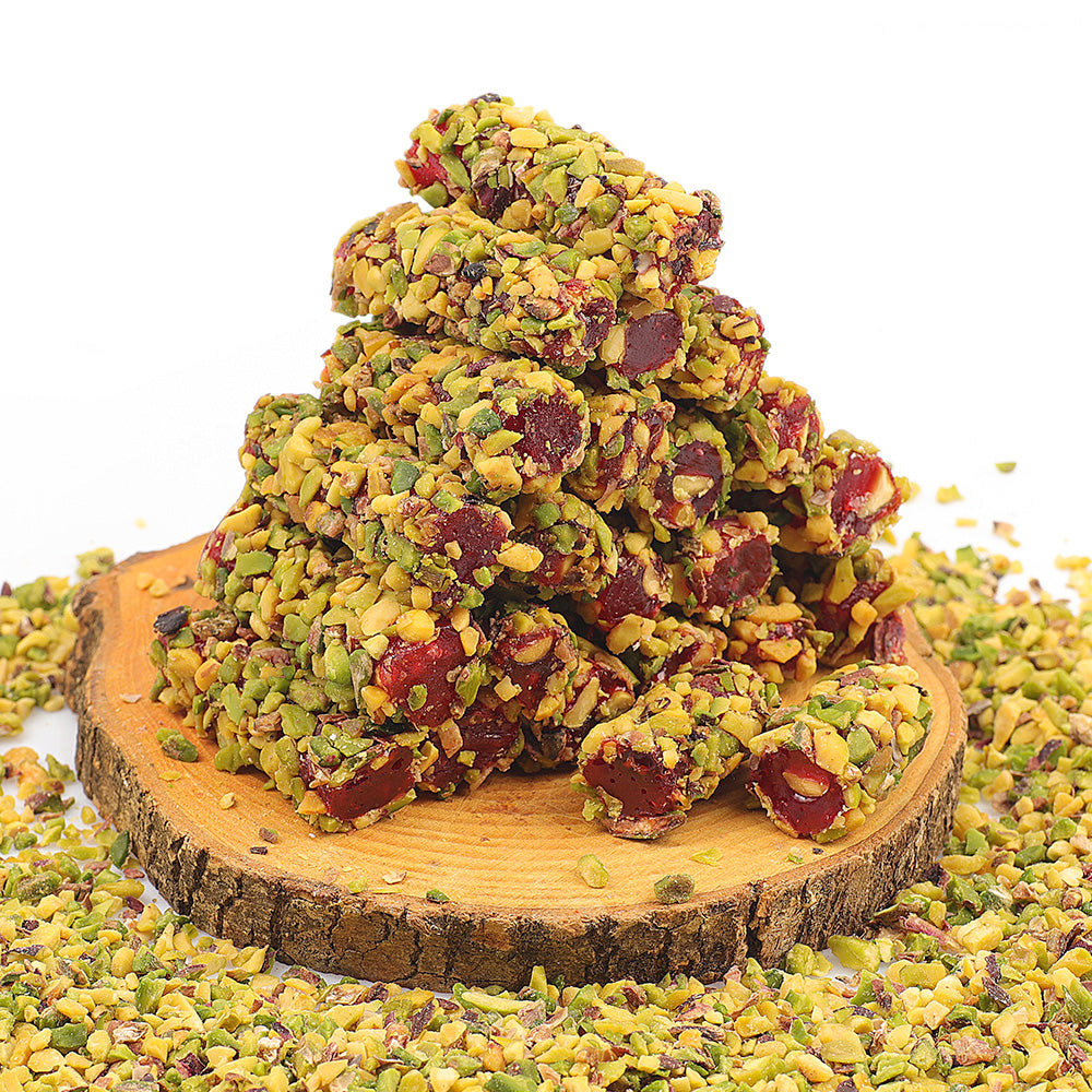 Delight With Rice Pistachio And Pomegranate Fingers