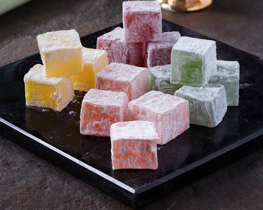 Safran Mixed Fruit Flavored Turkish Delight 400 GR